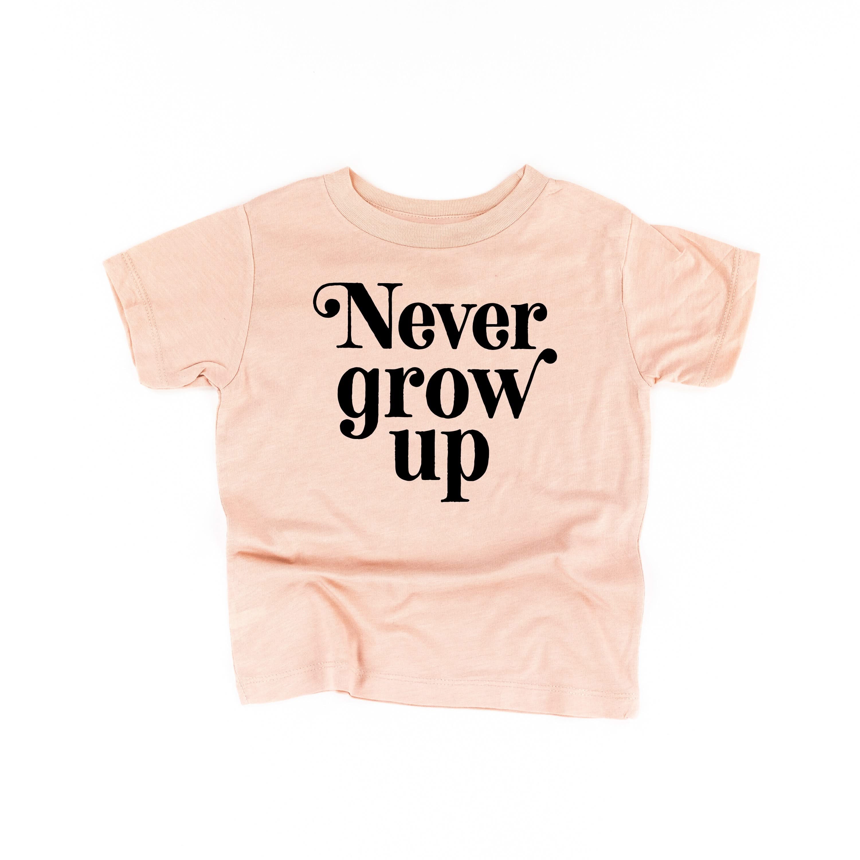 Never Grow Up - Child Tee