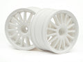 HPI Racing Tarmac Wheel White 2.2 57x35mm (2pcs) – WR8 On-Road Rally Wheels