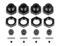 HPI Racing 17mm Aluminum Wheel Hex Hub Set Black (4pcs) – Savage X/XL Conversion