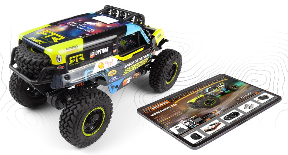 HPI Racing Venture18 U4 Flux Ford Bronco 4400 VGJR RTR Brushless 1/18 Crawler