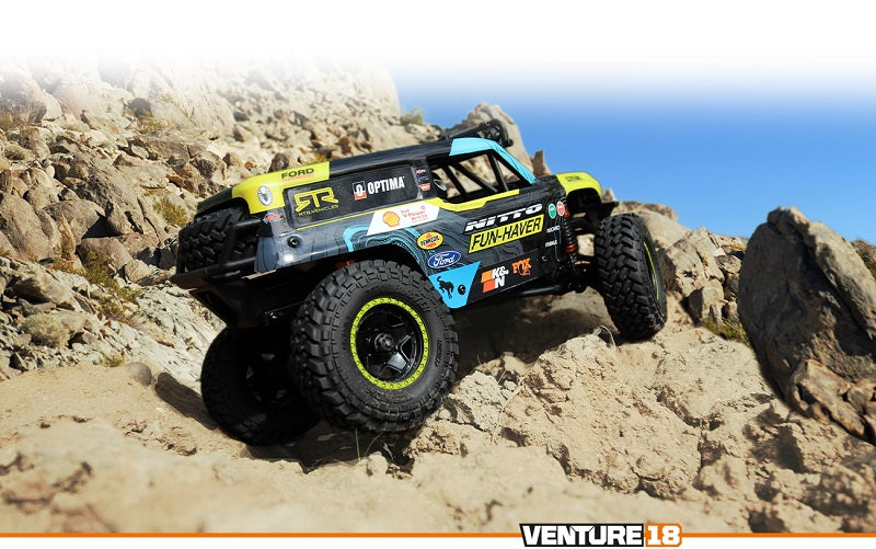 HPI Racing Venture18 U4 Ford Bronco 4400 VGJR RTR Brushed 1/18 Crawler
