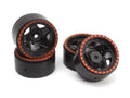 HPI Racing CL-5 Beadlock Wheels 1.2in Red (4pcs)
