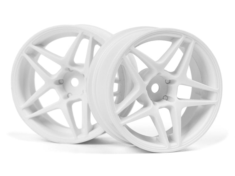 HPI Racing Kansei Astro Wheels 26mm White 6mm Offset (Pair)