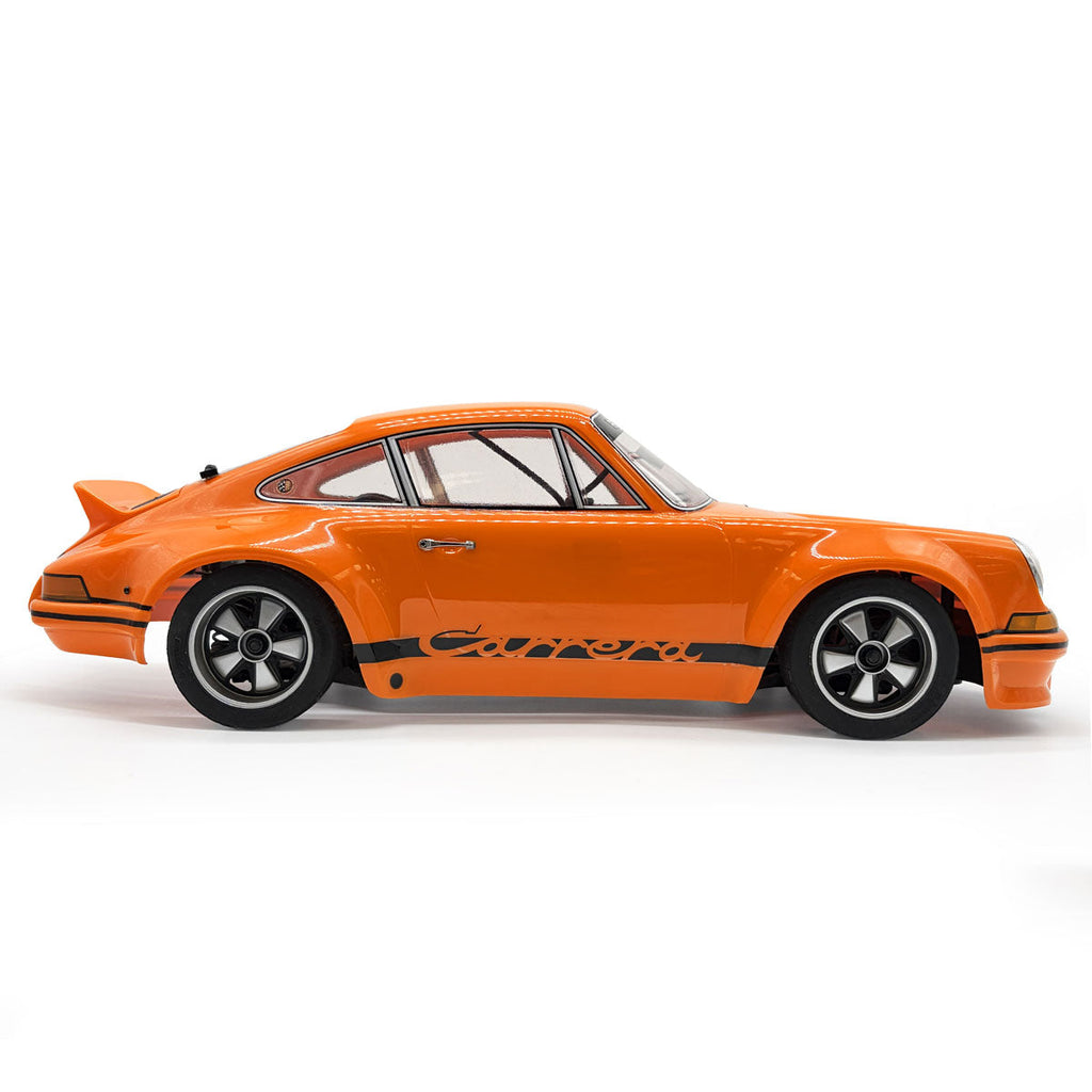HPI Racing Sport 3 Flux 1973 Porsche Carrera RSR RTR (Orange) – 1/10 Brushless On-Road Scale RC Car