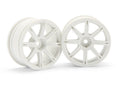 HPI Racing Work Emotion XC8 Wheel 26mm White 3mm Offset for 1/10 Scale Touring Cars
