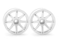 HPI Racing Work Emotion XC8 Wheel 26mm White 9mm Offset for 1/10 Scale Touring Cars