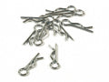 HPI Racing 6mm Silver Medium Body Pins 20 Pieces RC Vehicles