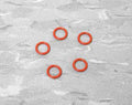 HPI Racing Silicone O-Ring SS-045 (Red) 4.5x6.6mm (5-Pack)