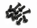 HPI Racing M4x10mm Button Head Hex Screws (10-Pack)