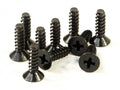 HPI Racing M4x15mm Self-Tapping Flat Head Screws (10-Pack)