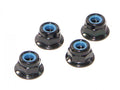 HPI Racing M4 Flanged Lock Nuts (4-Pack)