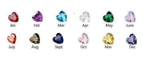 Personalized Mother's Ring 2 Birthstone Split Band Promise Ring