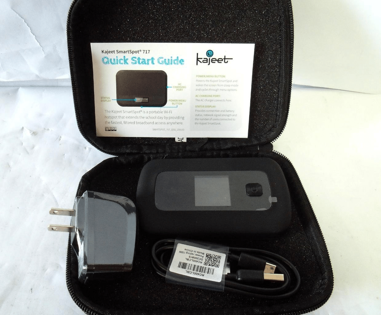 RayHunter IMSI Catcher Detector – Kajeet RC400LX 4G LTE Hotspot – Professionally Refurbished & Pre-Installed