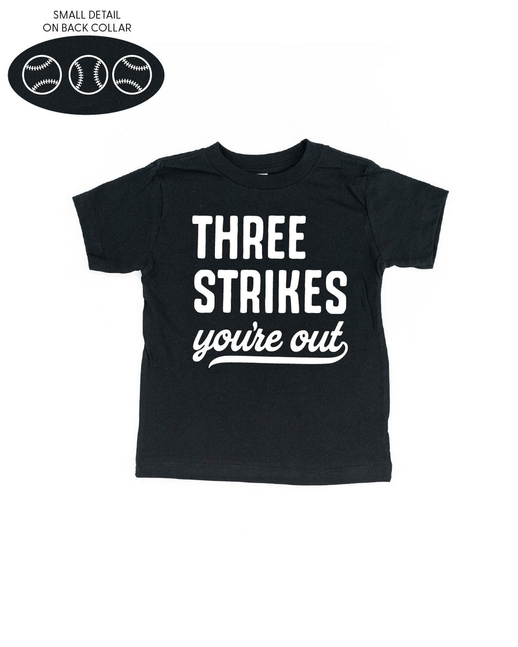 Three Strikes You're Out (bd) - Child Tee