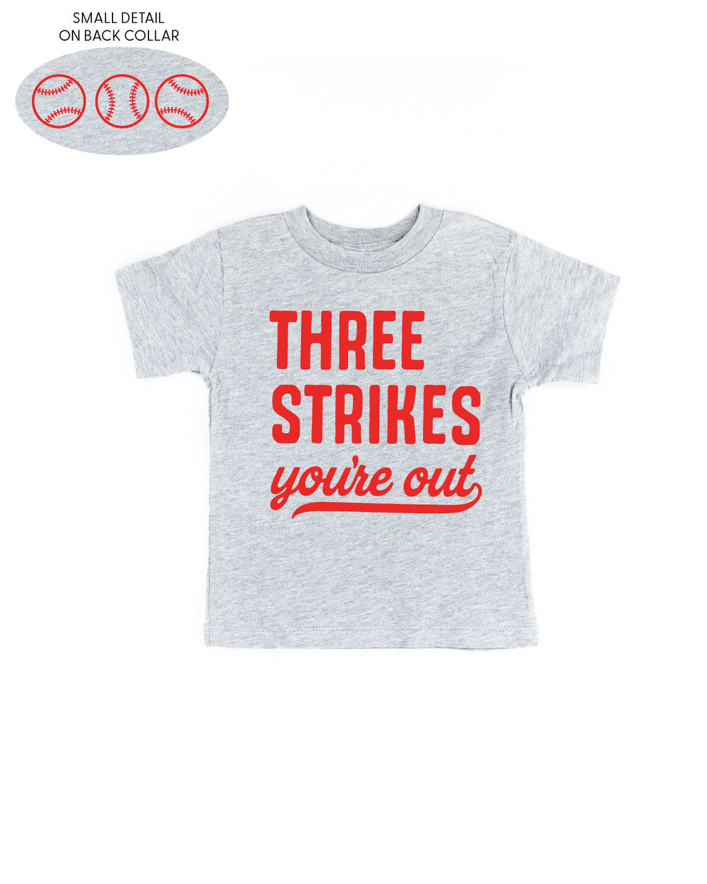 Three Strikes You're Out (bd) - Child Tee
