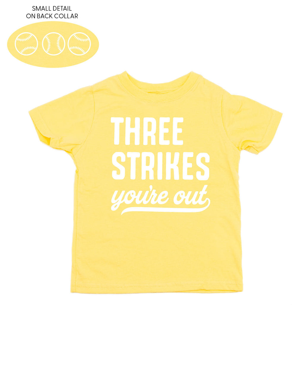 Three Strikes You're Out (bd) - Child Tee