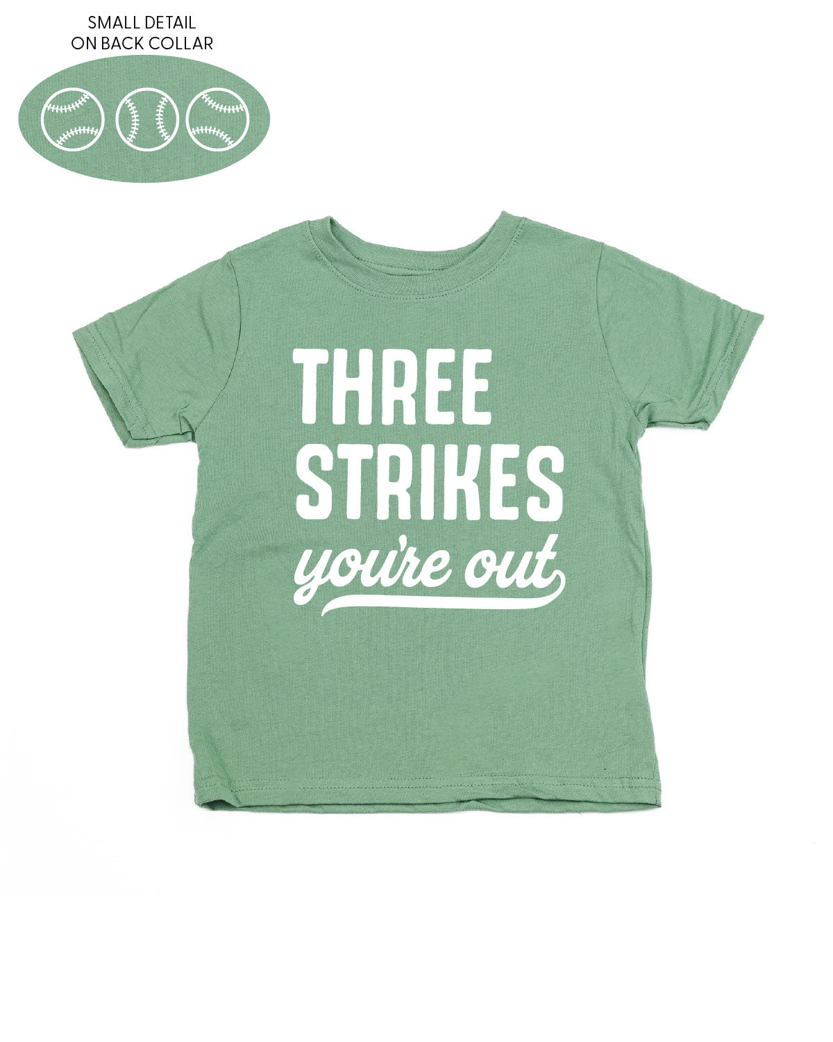 Three Strikes You're Out (bd) - Child Tee