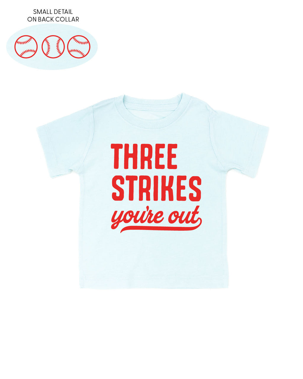Three Strikes You're Out (bd) - Child Tee