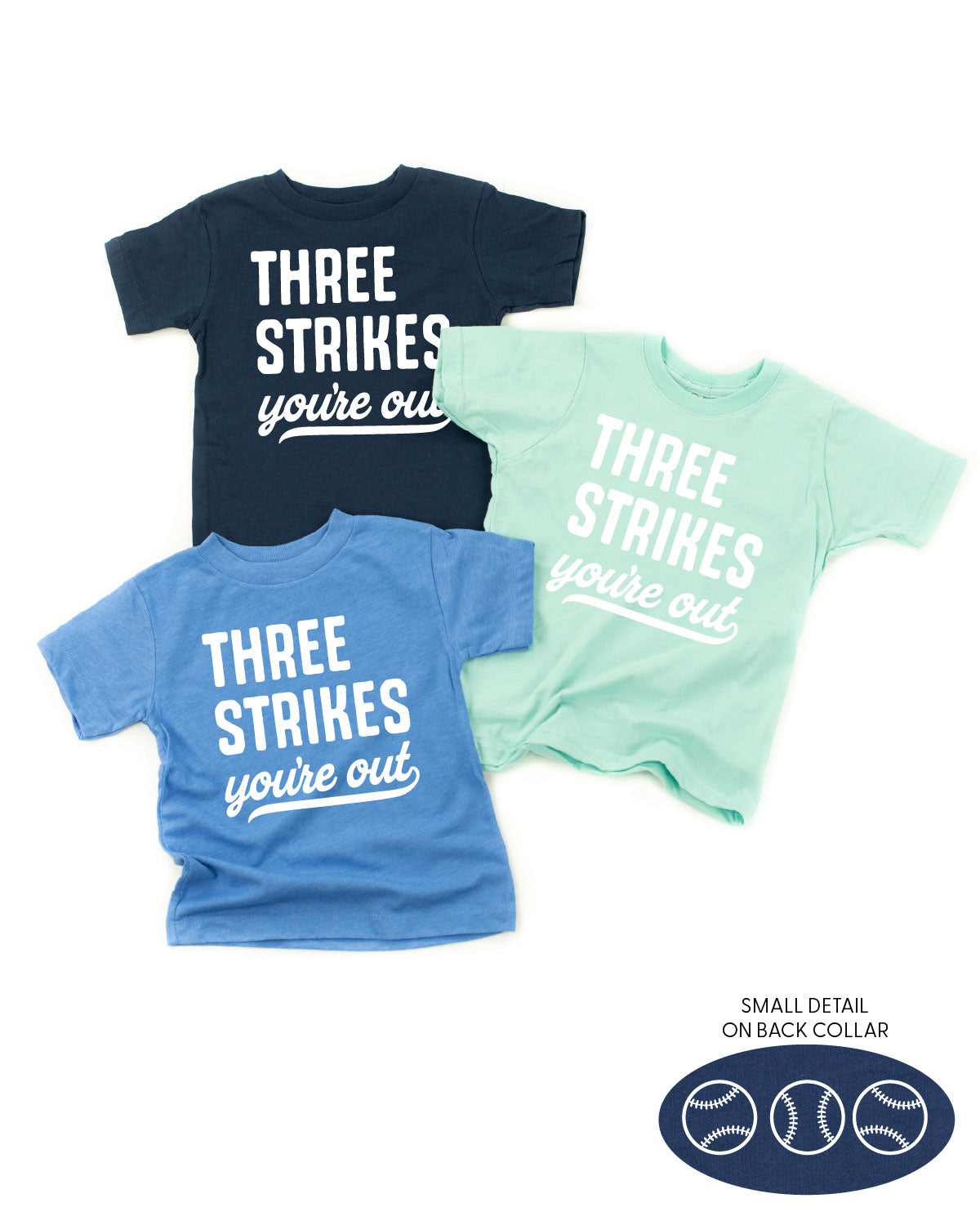 Three Strikes You're Out (bd) - Child Tee