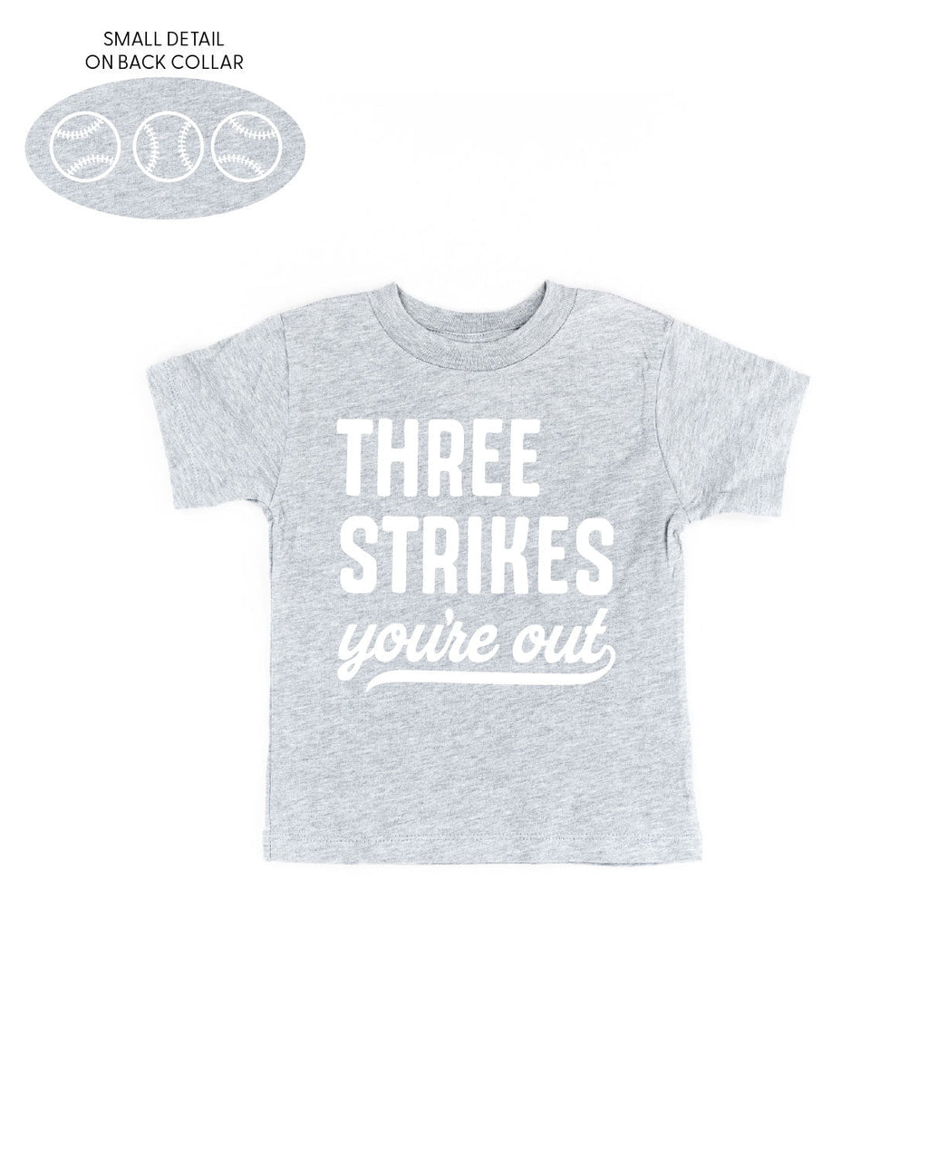 Three Strikes You're Out (bd) - Child Tee