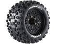 Louise R/C MT-Uphill Soft 1/10 Monster Truck Tires, Removable Hex (0" & 1/2" Offset)