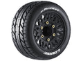 Louise R/C ST-Rocket Soft 1/10 Stadium Truck Tires, Removable Hex (0" & 1/2" Offset)