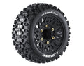 Louise R/C ST-Uphill Soft 1/10 Stadium Truck Tires, Removable Hex (0" & 1/2" Offset)