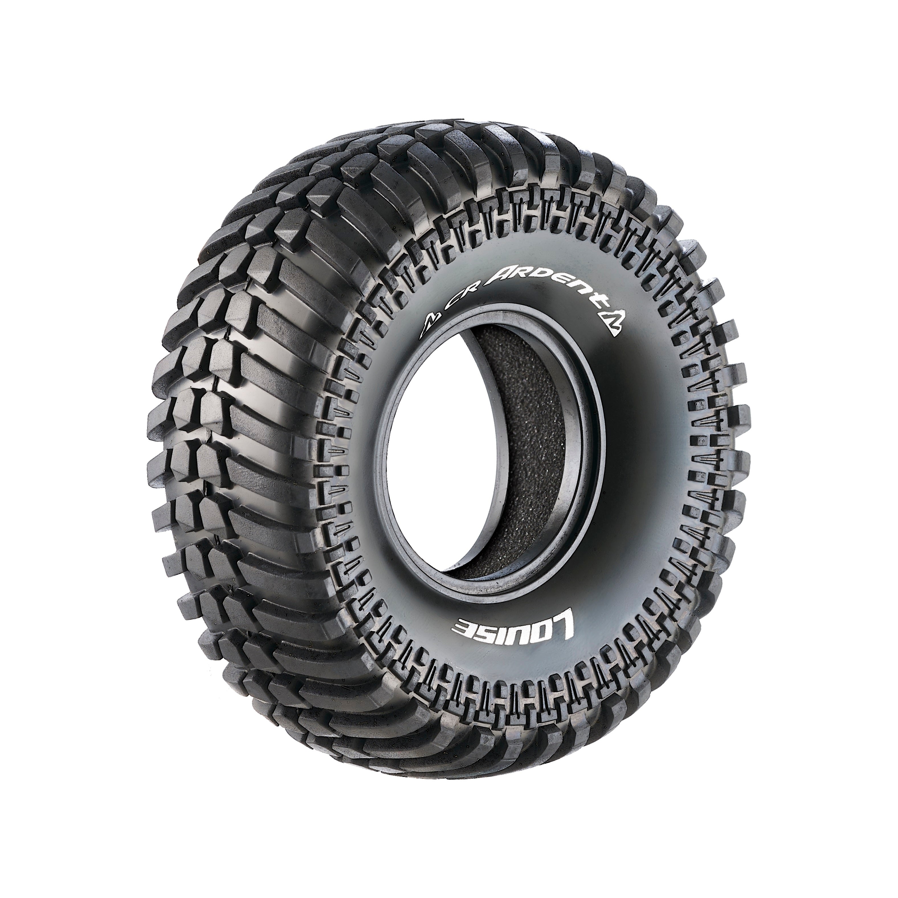 Louise R/C CR-Ardent 1/10 1.9" Crawler Tires Super Soft Unmounted Pair