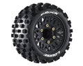 Louise R/C ST-Rock Soft 1/10 Stadium Truck Tires, Removable Hex (0" & 1/2" Offset)