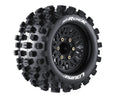 Louise R/C MT-Rock Soft 1/10 2.8" Monster Truck Belted Tires, Removable Hex (12/14/17mm)