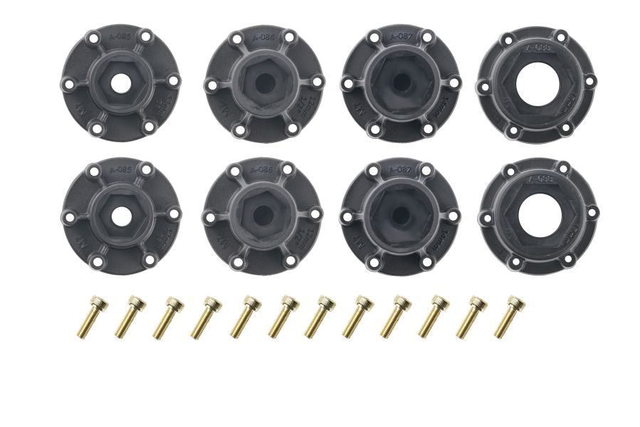 Louise R/C MT-Uphill Soft 1/10 2.8" Monster Truck Belted MFT Tires, Bead-Lock (Removable Hex)