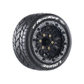 Louise R/C MFT ST-Rocket Soft 1/10 Stadium Truck Tires, Removable Hex (0" & 1/2" Offset)