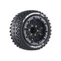 Louise R/C MFT ST-Hummer Soft 1/10 Stadium Truck Tires, Removable Hex (0" & 1/2" Offset)