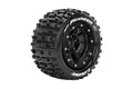 Louise R/C MT-Pioneer Sport MFT Belted Tires Bead-Lock 2.8" 17mm Hex 1/2" Offset Pair for Traxxas MAXX