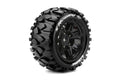 Louise R/C MFT X-Rowdy Sport Belted Monster Truck Tires Mounted 24mm Hex Pair for Arrma Kraton 8S