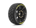 Louise R/C MFT B-Rocket 1/8 Buggy Tires Soft, 17mm Hex, 0" & 1/2" Offset (2)