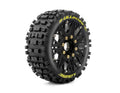Louise R/C MFT B-Ulldoze 1/8 Buggy Tires Soft, 17mm Hex, 0" & 1/2" Offset (2)