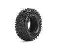 Louise R/C CR-Uphill 1.0" Crawler Tires Super Soft Unmounted Pair for 1/18 and 1/24 Scale Crawlers