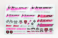 Louise R/C Sticker Sheet - Pink