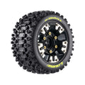 Louise R/C ST-Uphill 1/10 Stadium Truck Soft Mounted Tires, Removable Hex (12/14/17mm)