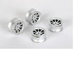 Louise R/C 8-Spoke Silver Wheels +1mm Offset for LMX
