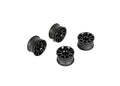 Louise R/C 10-Spoke Black Wheels +4mm Offset for LMX