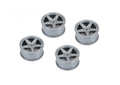 Louise R/C 5-Spoke Gray Wheels 26mm, ET-0mm for LDX Drift, LRX Rally, LTX Touring