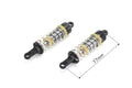 Louise R/C T410 Rally Aluminum Rear Shocks (2pc)