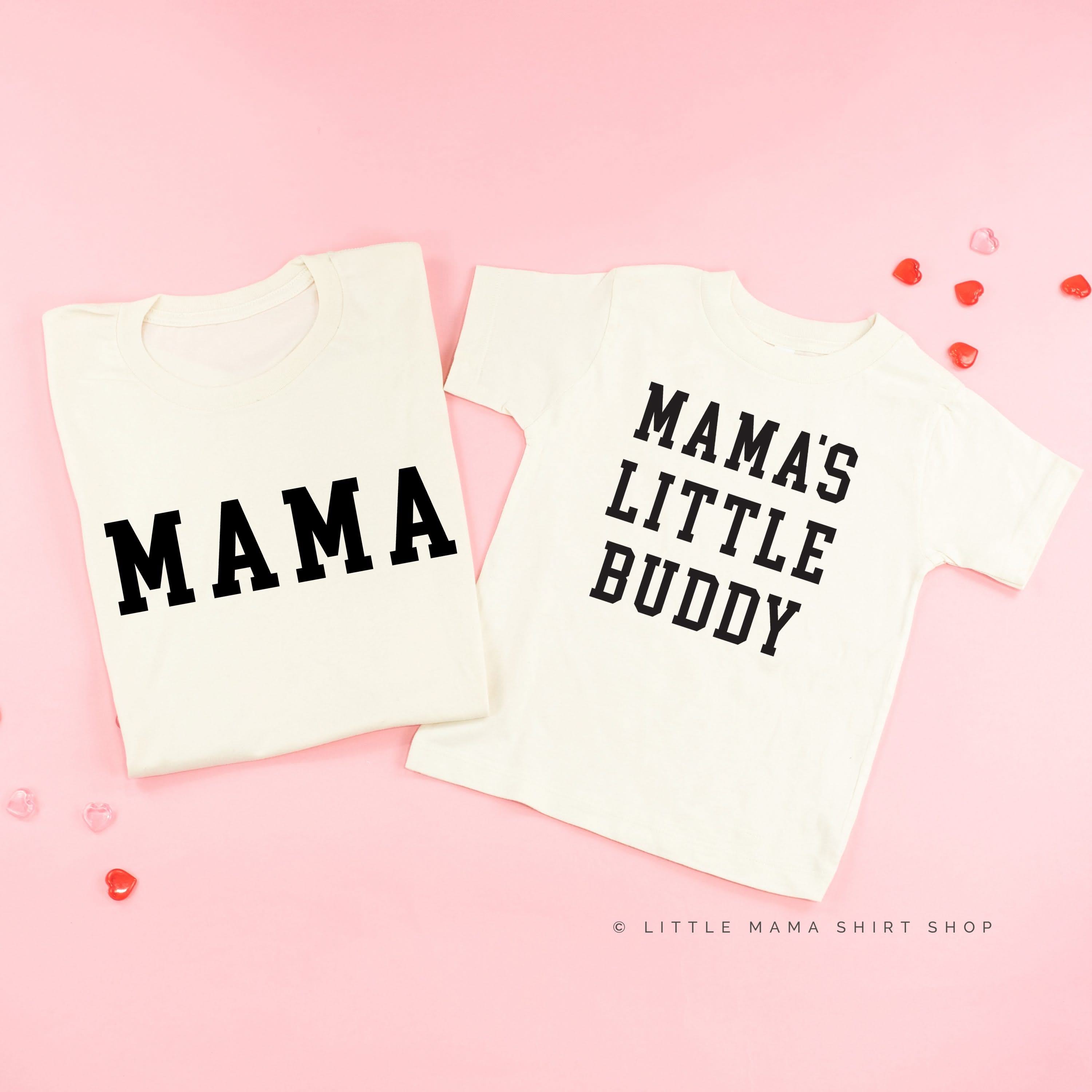 Mama - Varsity / Mama's Little Buddy - Set of 2 Tees
