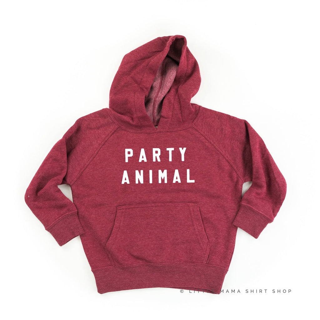Party Animal - Block Font - Child Hoodie