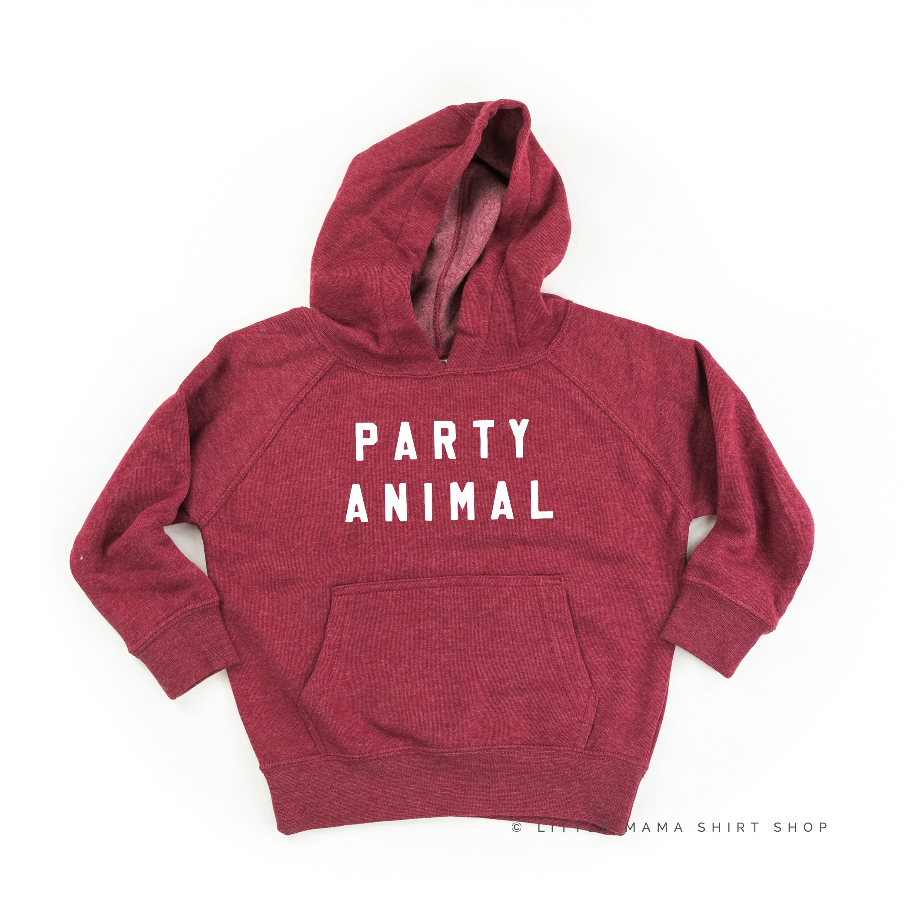 Party Animal - Block Font - Child Hoodie