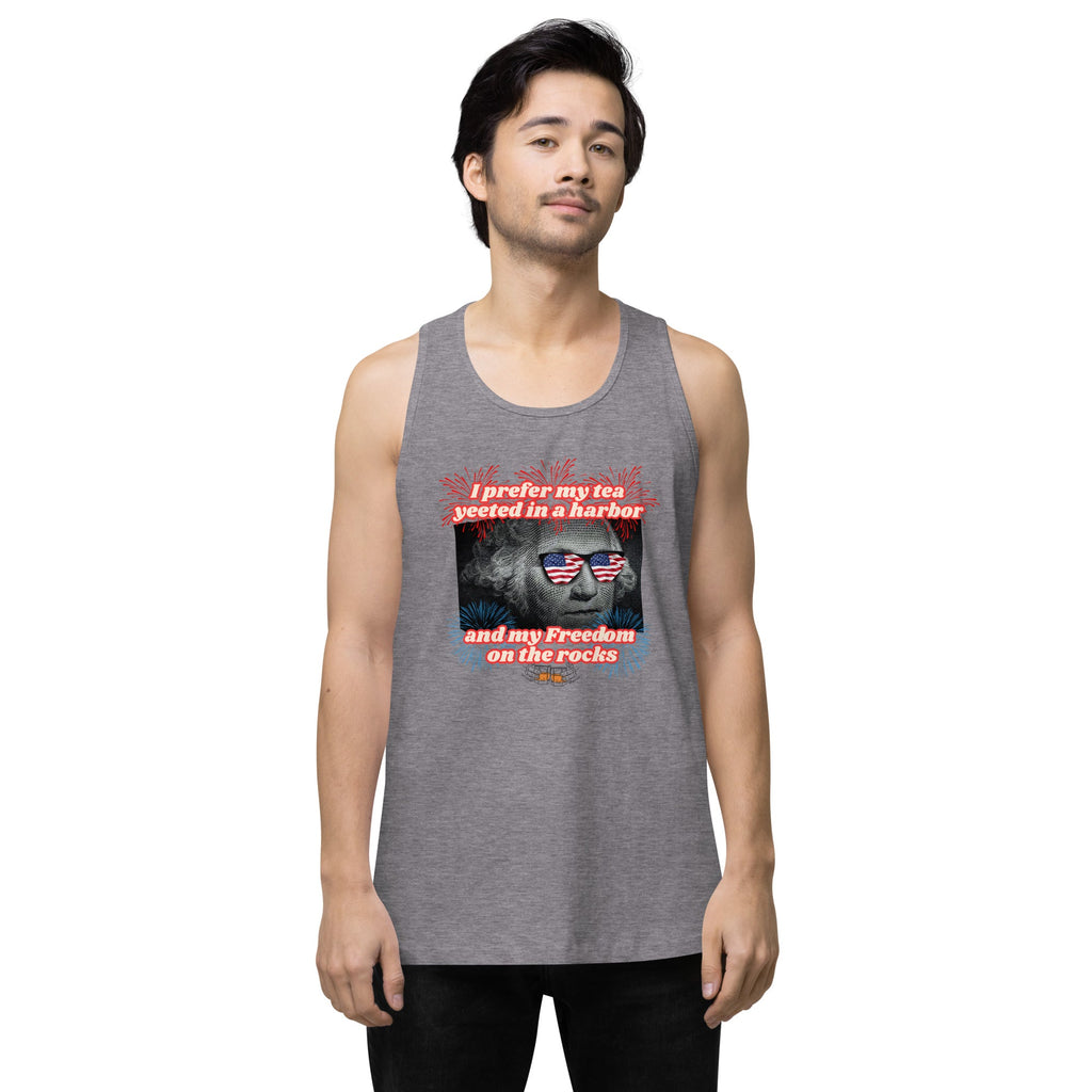 yeet tea - Men’s premium tank top