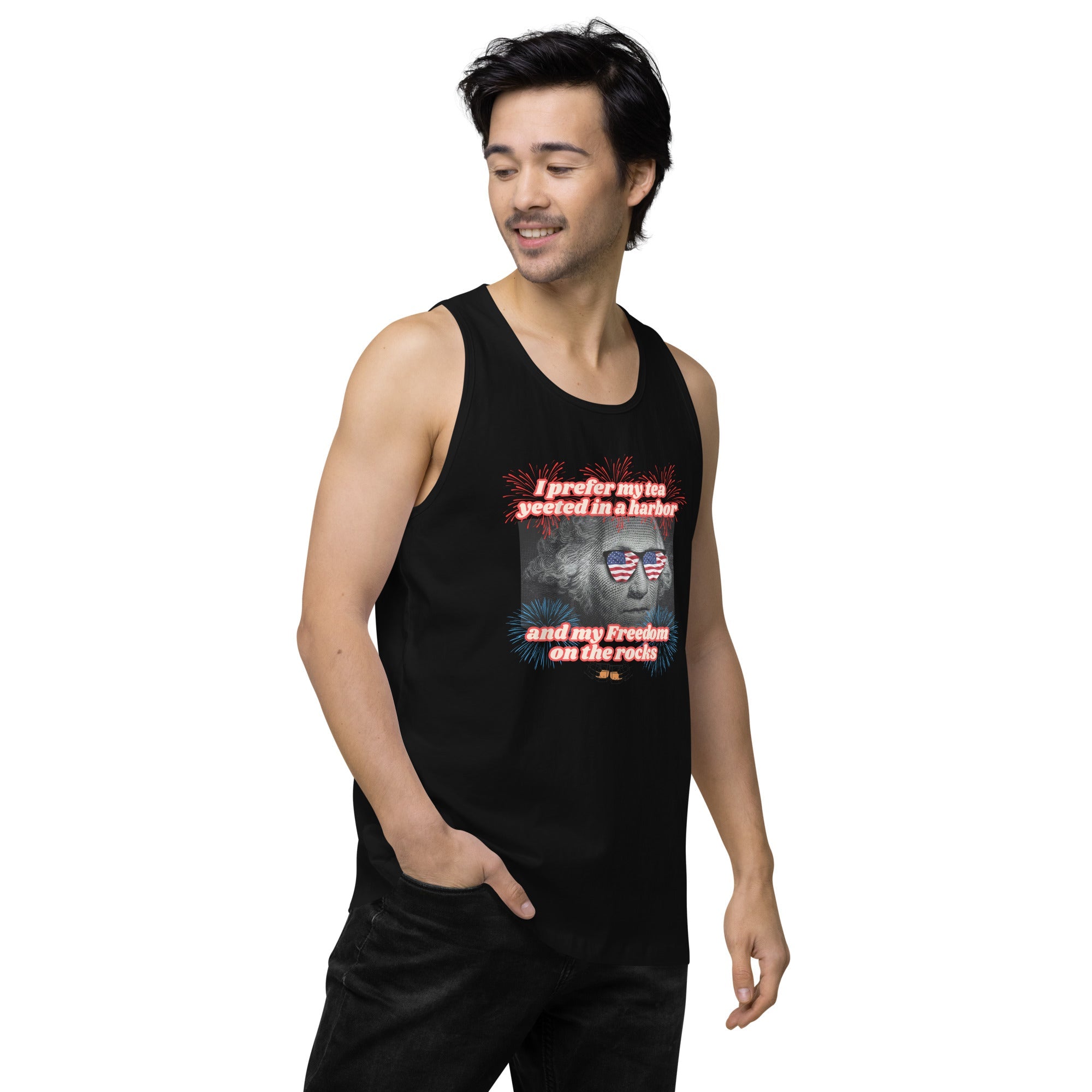 yeet tea - Men’s premium tank top