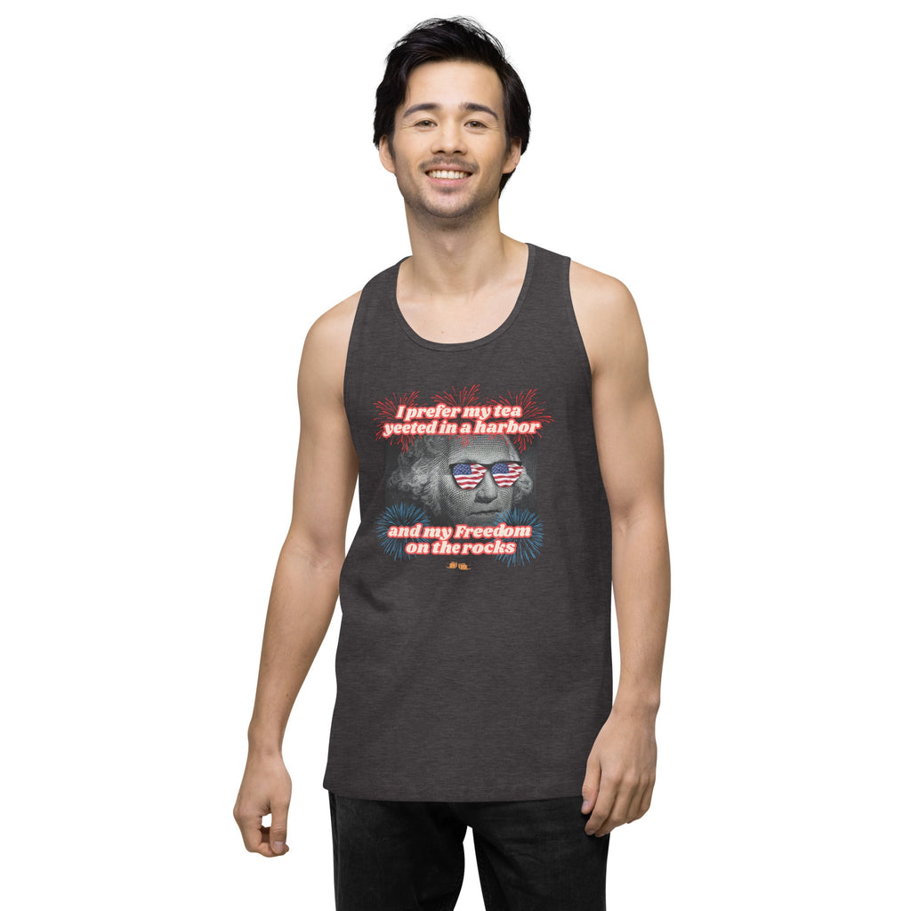 yeet tea - Men’s premium tank top